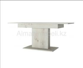 Бьёрк стол раздвижной (ольха полярная/ оникс) Анрекс