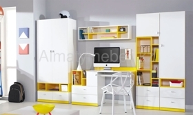 Набор мебели из серии " Моби " униколор желтый