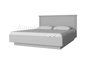 Валенсия кровать 160 с ПМ (серый) Анрекс